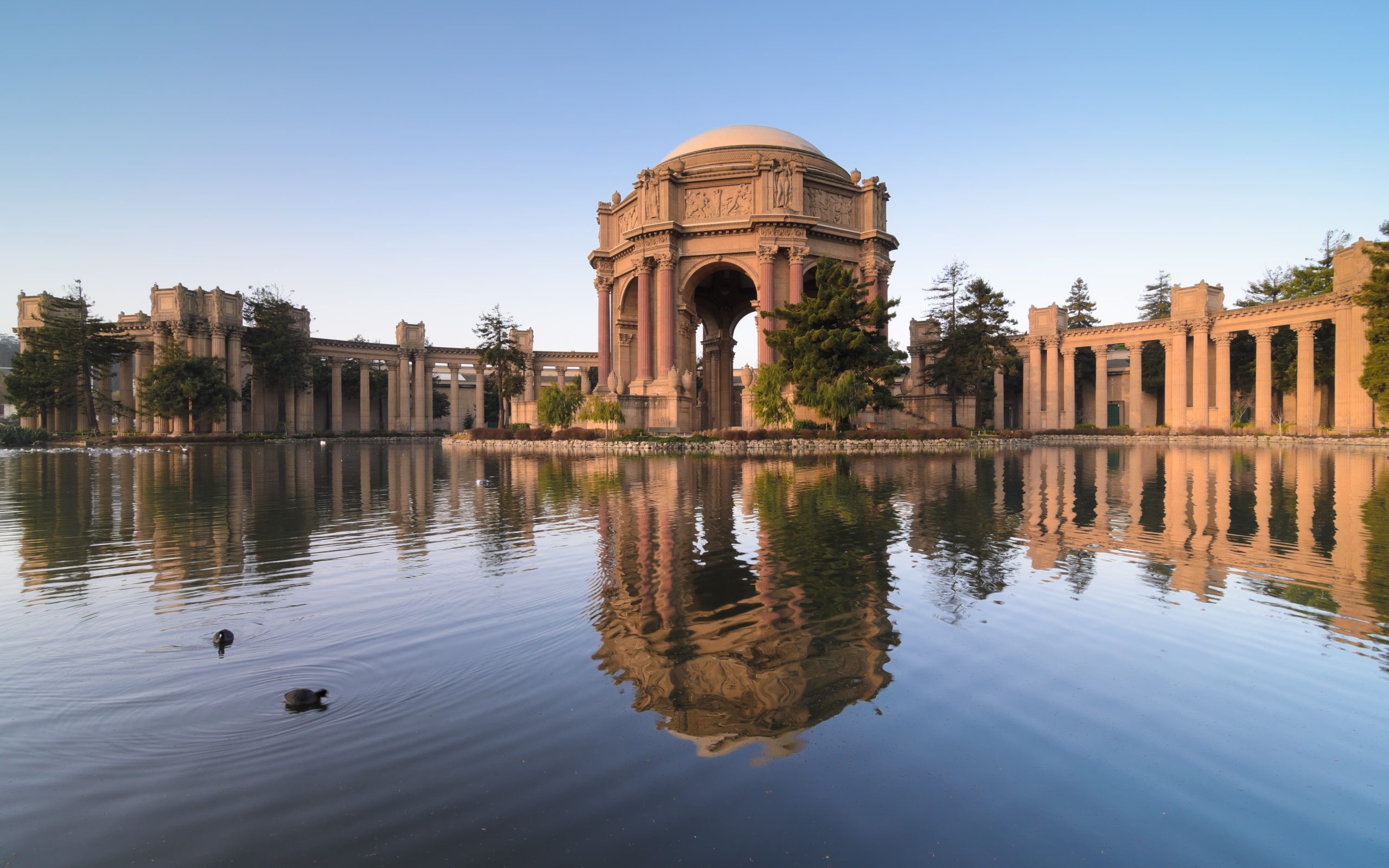 San Francisco Venue Palace of Fine Arts Exterior Day